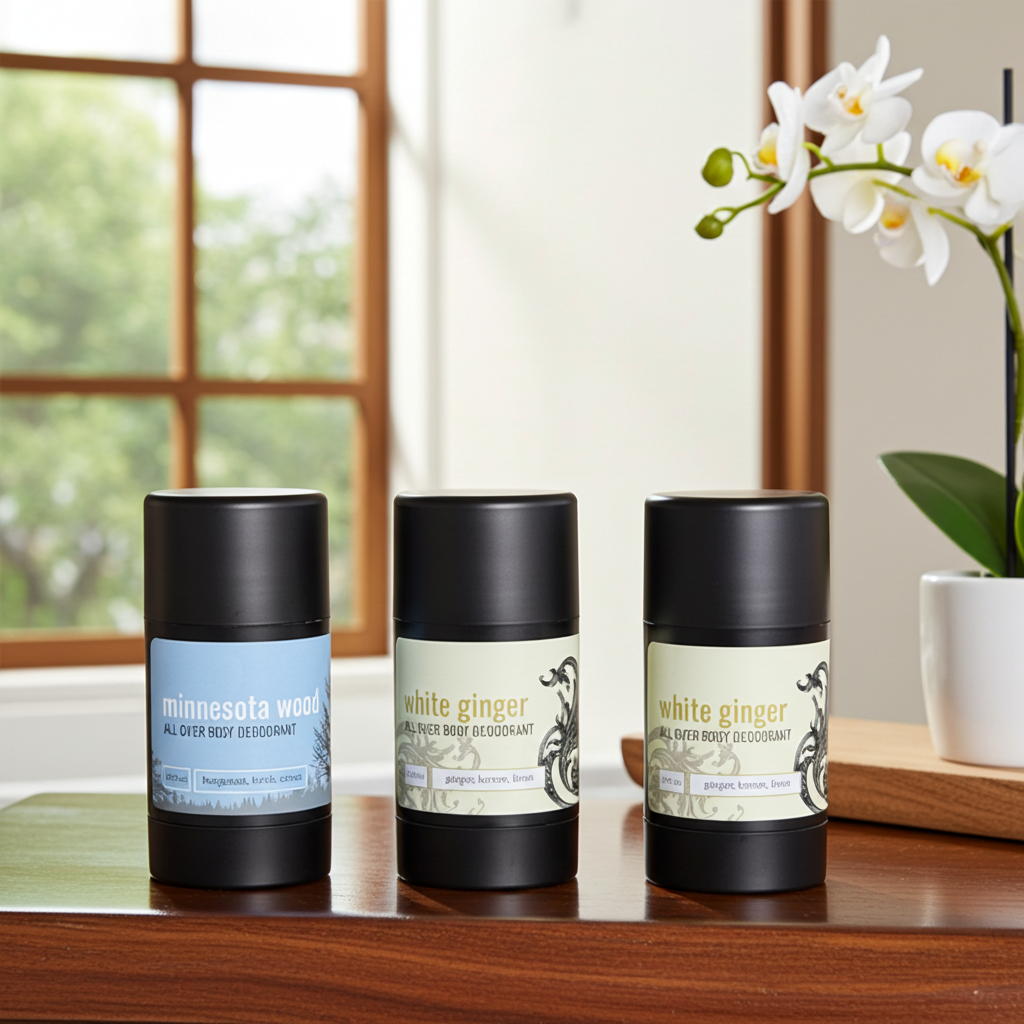 White Ginger Natural All Body Deodorant