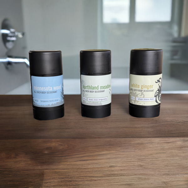 Minnesota Wood Natural All Body Deodorant - Dirty Knees Soap Co., LLC