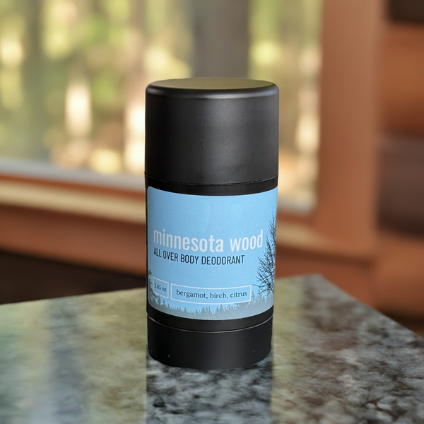 Minnesota Wood Natural All Body Deodorant - Dirty Knees Soap Co., LLC