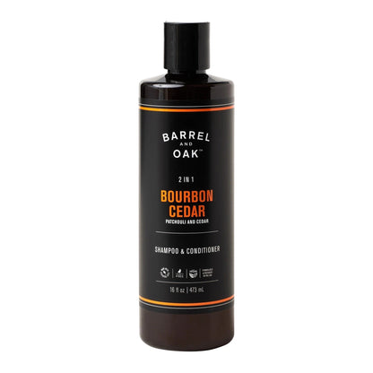 Barrel & Oak 2-in-1 Shampoo & Conditioner Bourbon Cedar