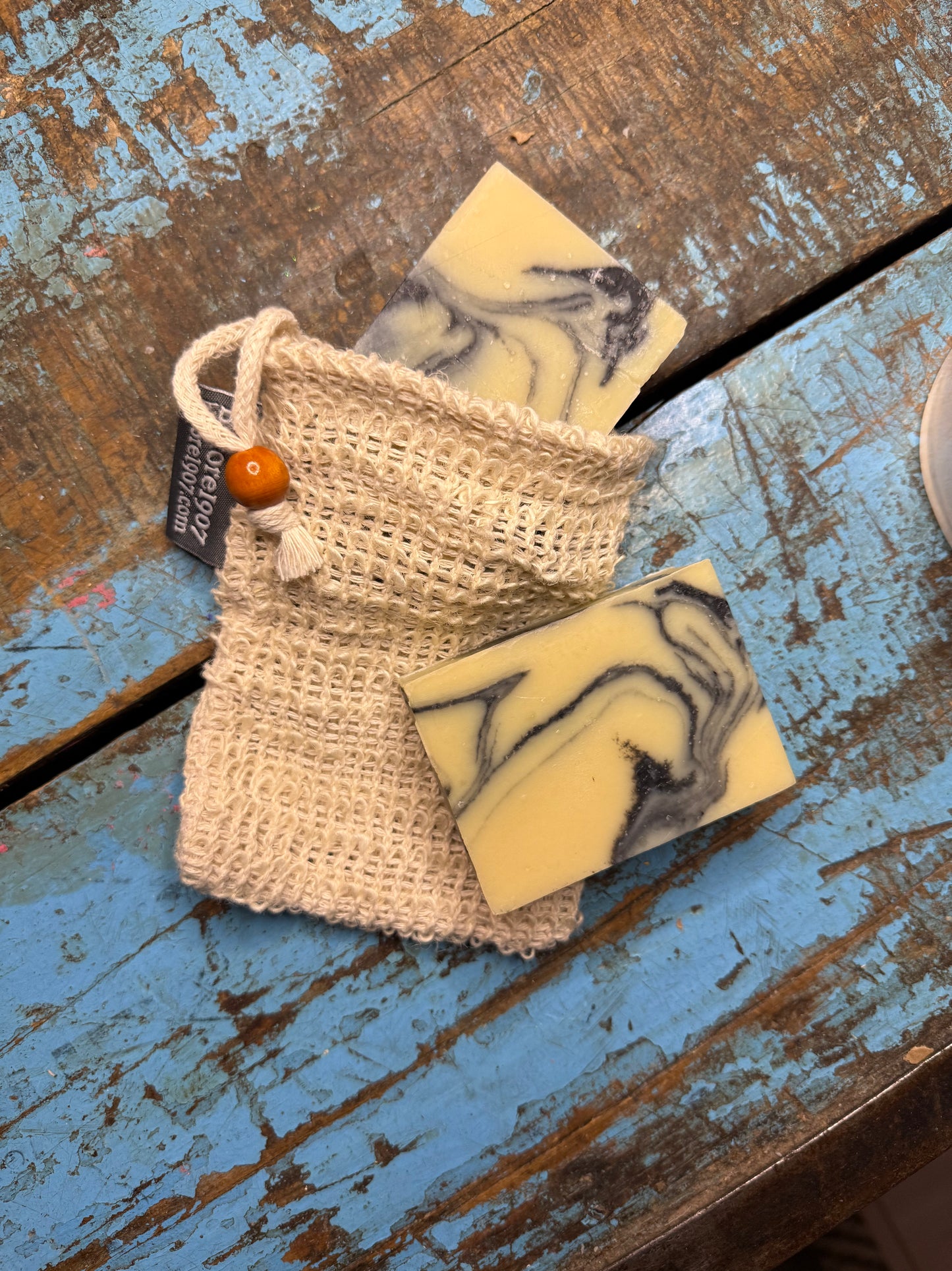 Bolsa para guardar jabón