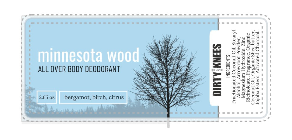 Minnesota Wood Natural All Body Deodorant