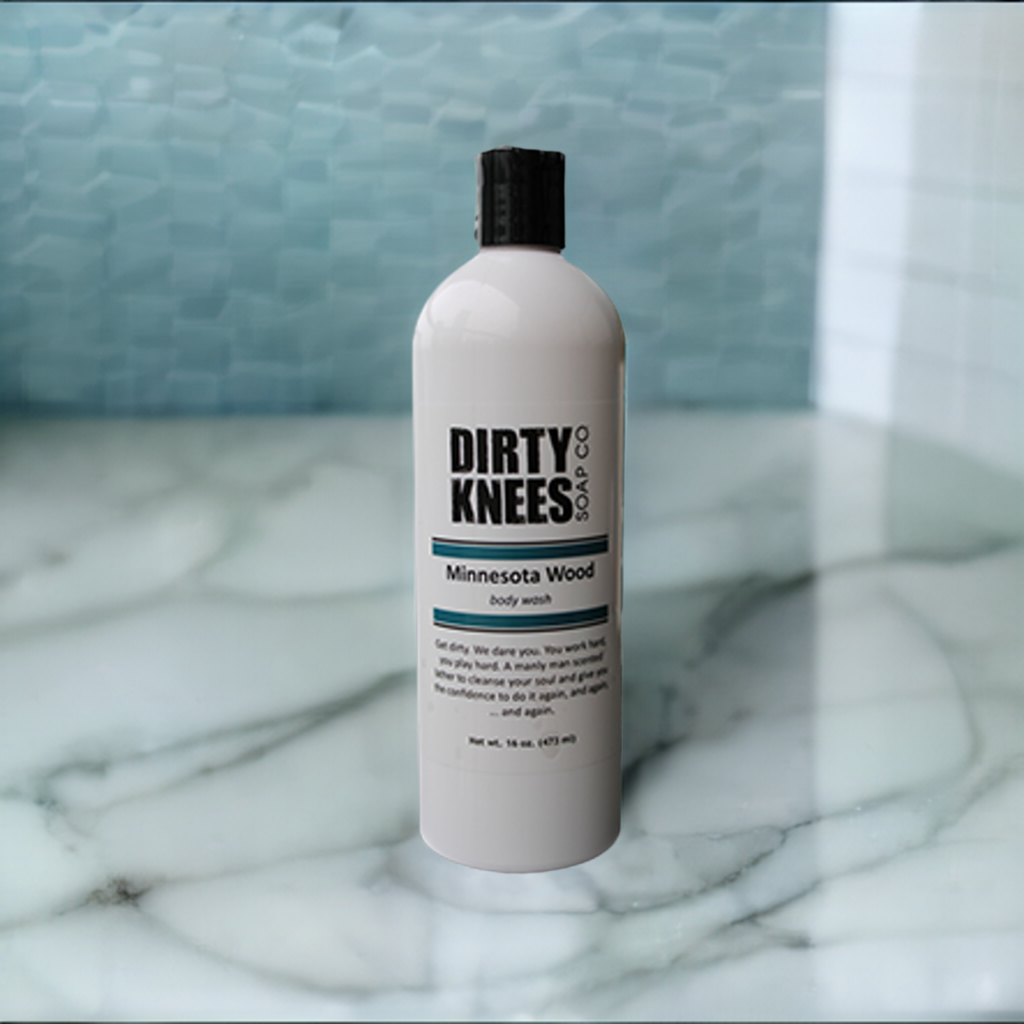 Minnesota Wood Scented Body Wash Dirty Knees Soap Co. Dirty Knees