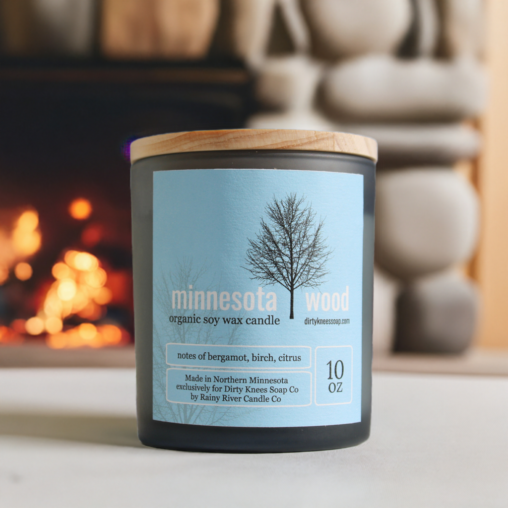 Minnesota Wood 10oz Handcrafted Soy Candle