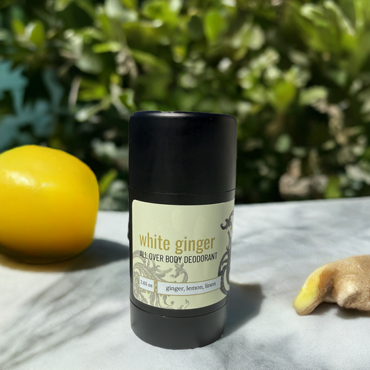 White Ginger Natural All Body Deodorant