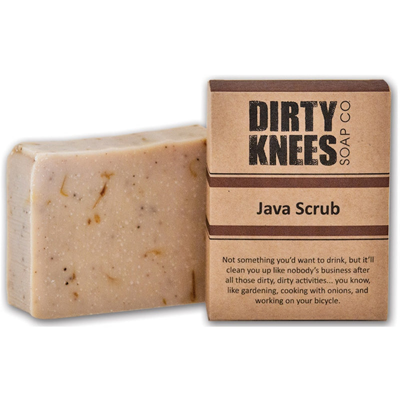 Java Scrub Bar Soap by Dirty Knees Soap Co. (THE coffee scrub soap
